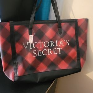 Victoria Secret Plaid Tote